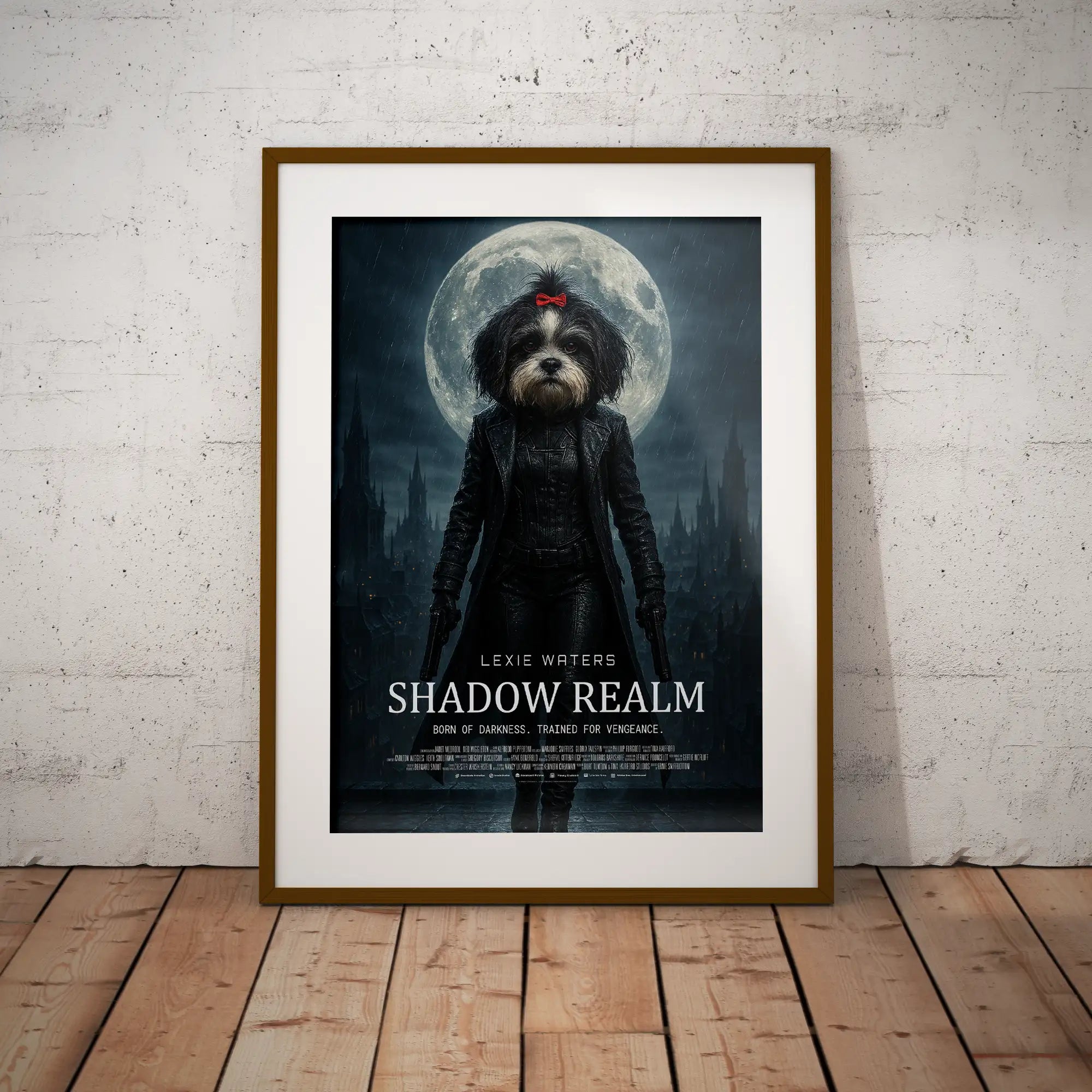 Custom Pet Movie | Dark Fantasy Cinematic Movie Poster