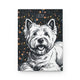 Westie Floral Hardcover Journal