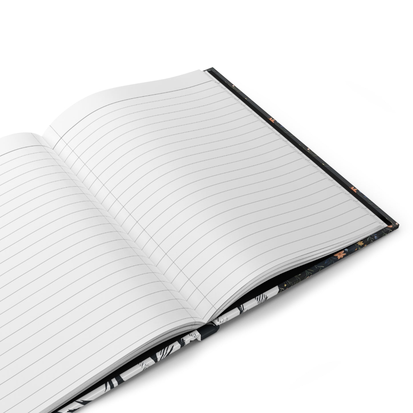 Golden Retriever Floral Hardcover Journal