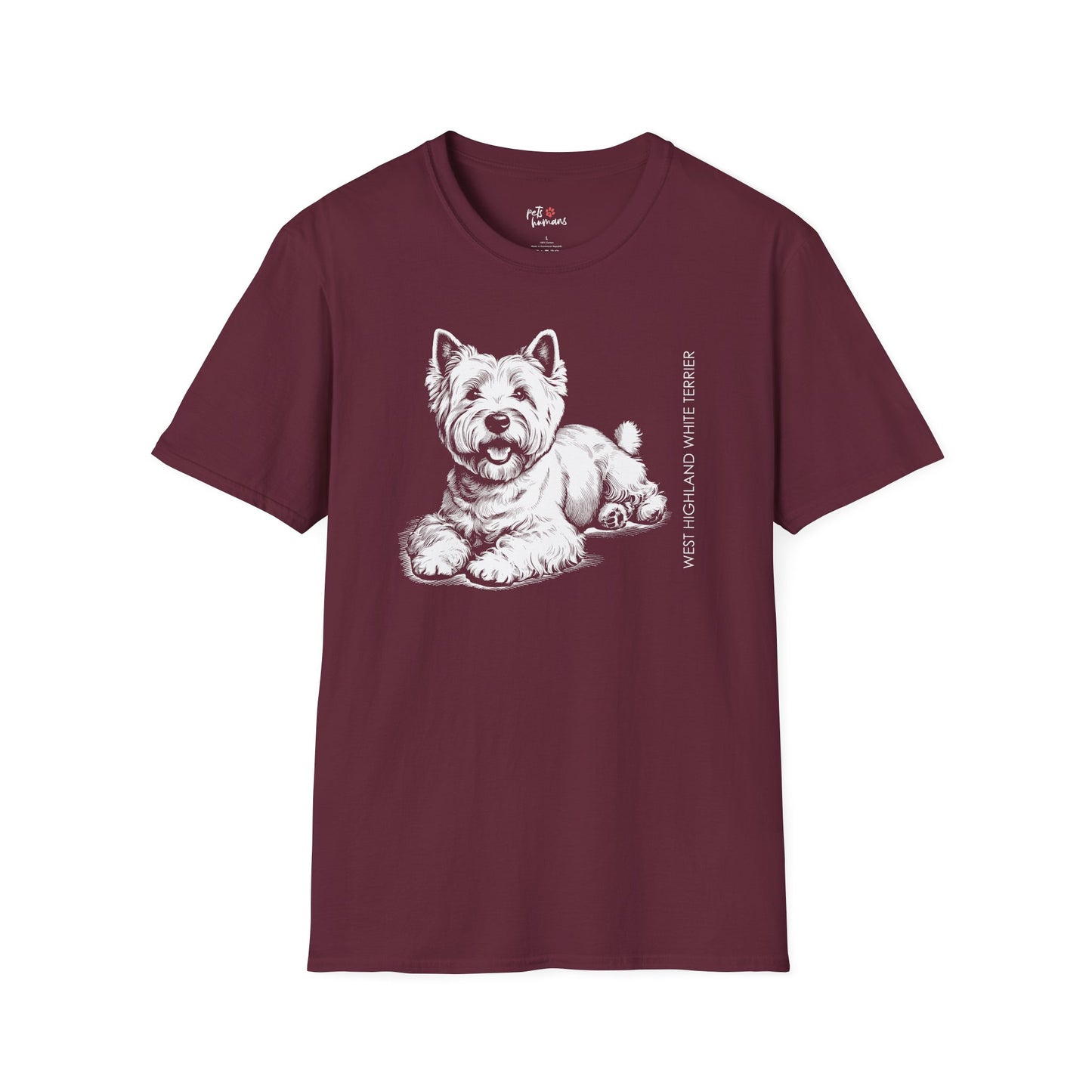 Westie Unisex Softstyle T-Shirt