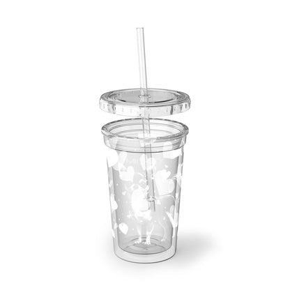 Chihuahua Heart Suave Acrylic Cup