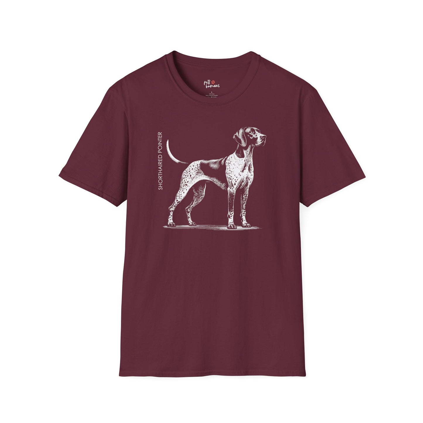 Shorthaired Pointer Unisex Softstyle T-Shirt