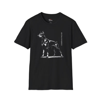 Doberman Pincher Unisex Softstyle T-Shirt