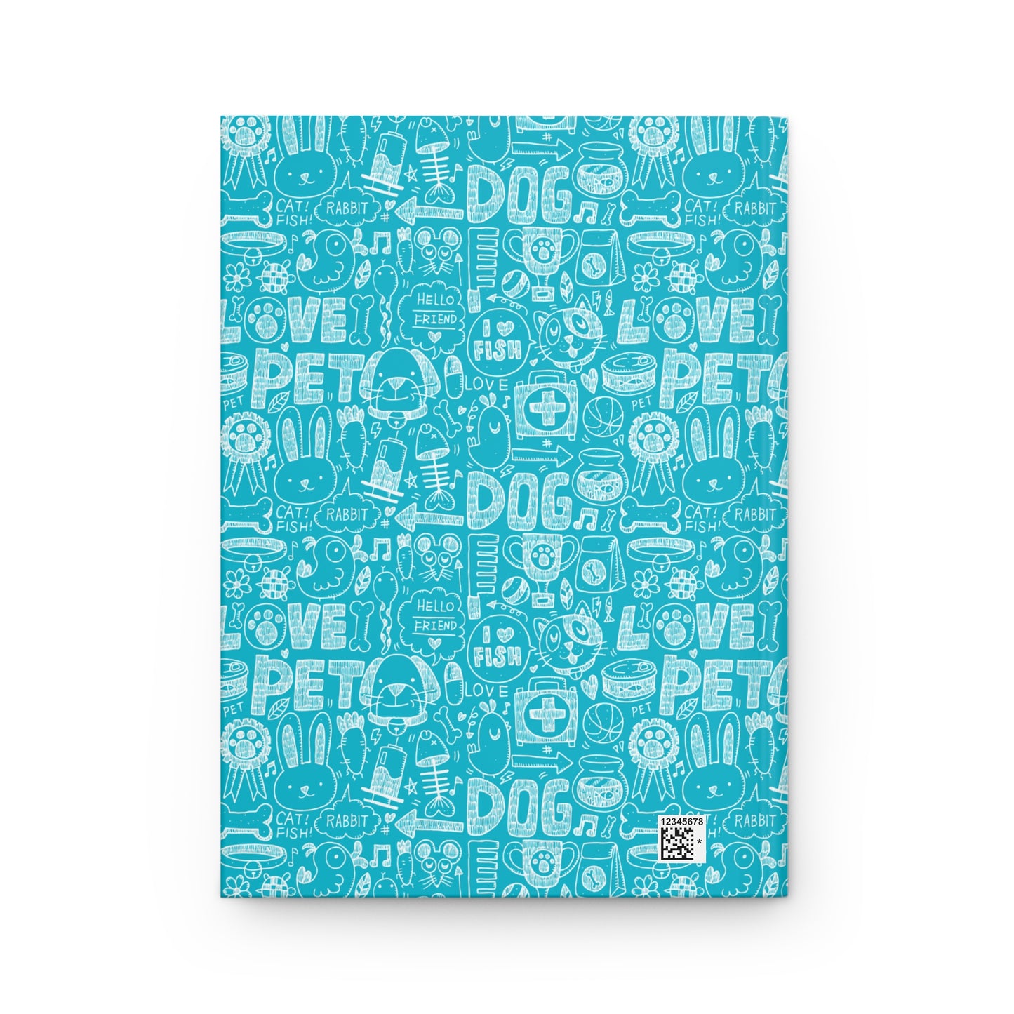 Cavalier King Charles Spaniel Doodle Hardcover Journal