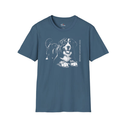 Bernese Mountain Dog Unisex Softstyle T-Shirt