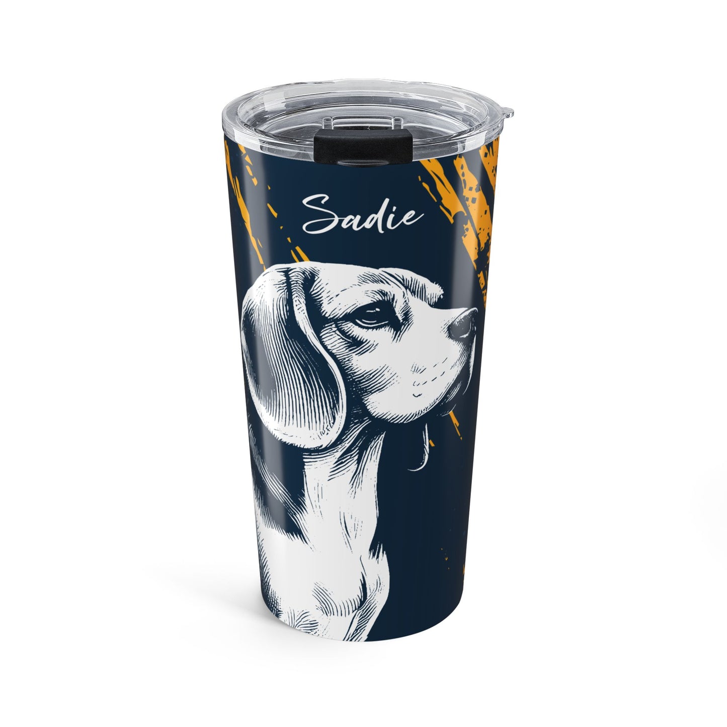Beagle Abstract Tumbler, 20oz
