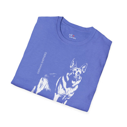 German Shepherd Unisex Softstyle T-Shirt