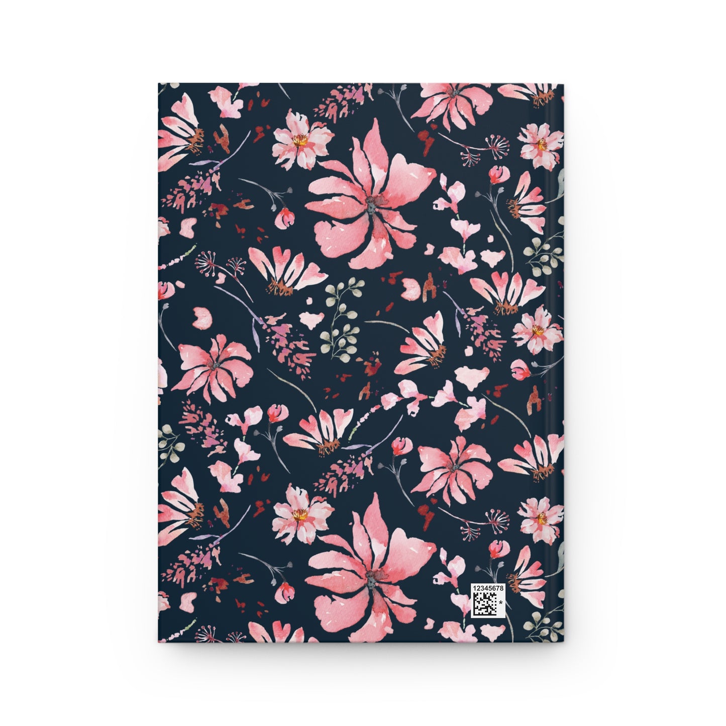 Cavalier King Charles Spaniel Flowers Hardcover Journal