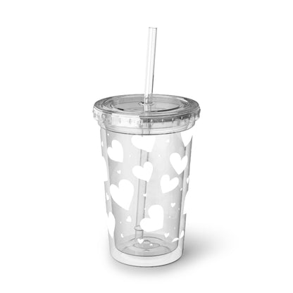 Westie Heart Suave Acrylic Cup