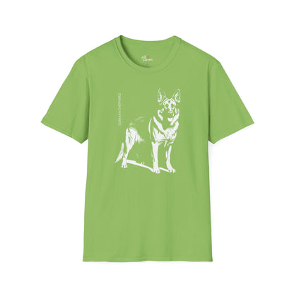 German Shepherd Unisex Softstyle T-Shirt