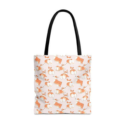 Corgi Talk To The Fluff Tote Bag