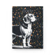 Beagle Flowers Hardcover Journal