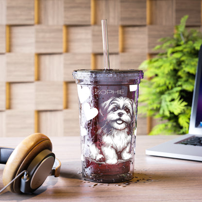 Shih Tzu Heart Suave Acrylic Cup