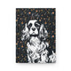 Cavalier King Charles Spaniel Flowers Hardcover Journal