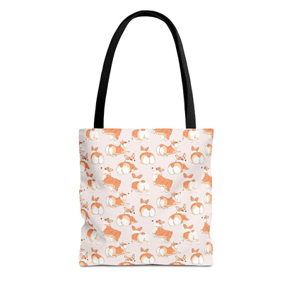 Corgi Talk To The Fluff Tote Bag