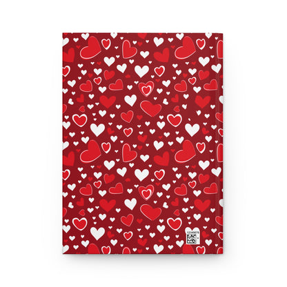 Chihuahua Hearts Hardcover Journal