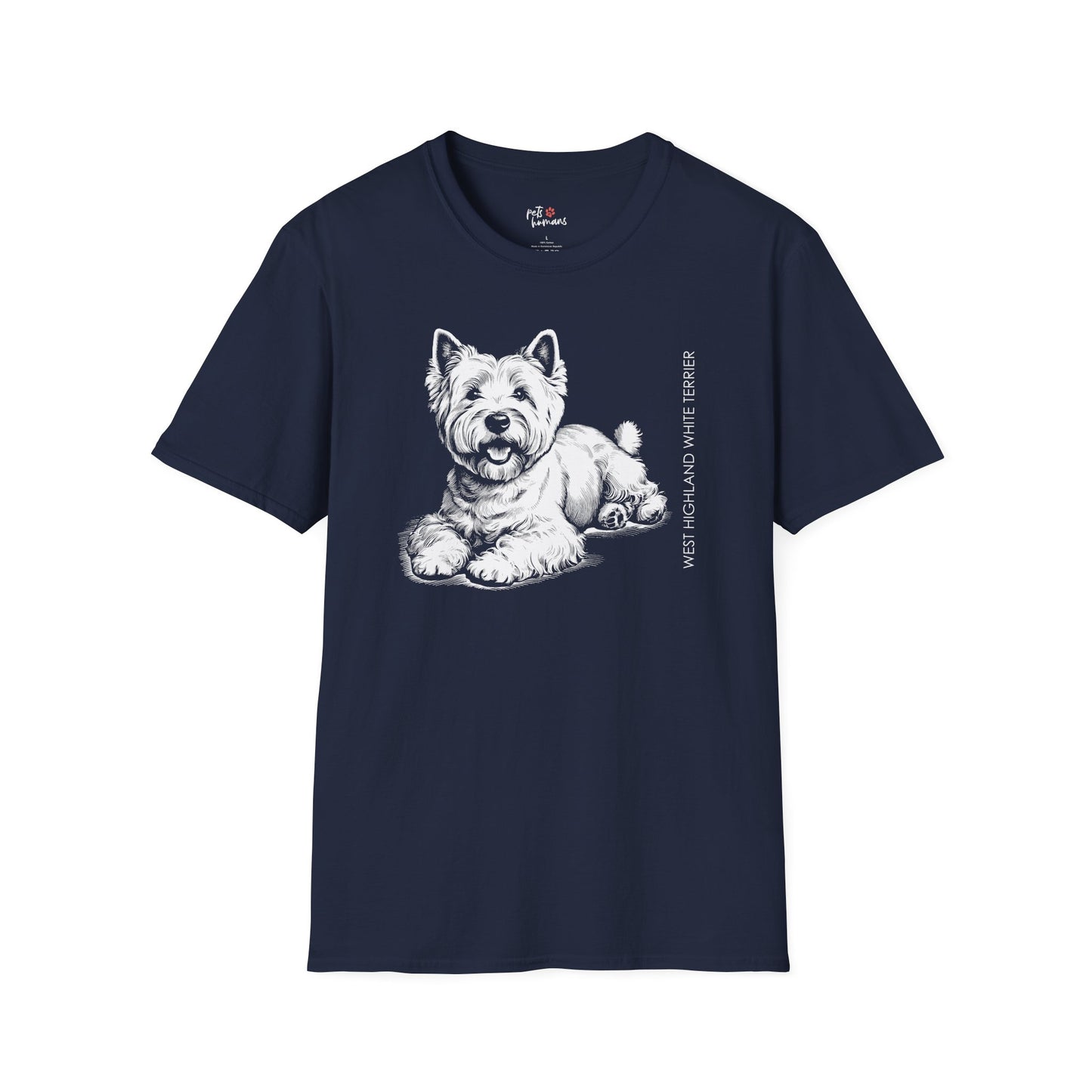 Westie Unisex Softstyle T-Shirt