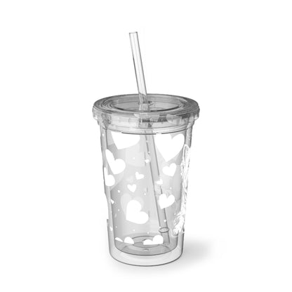 Westie Heart Suave Acrylic Cup