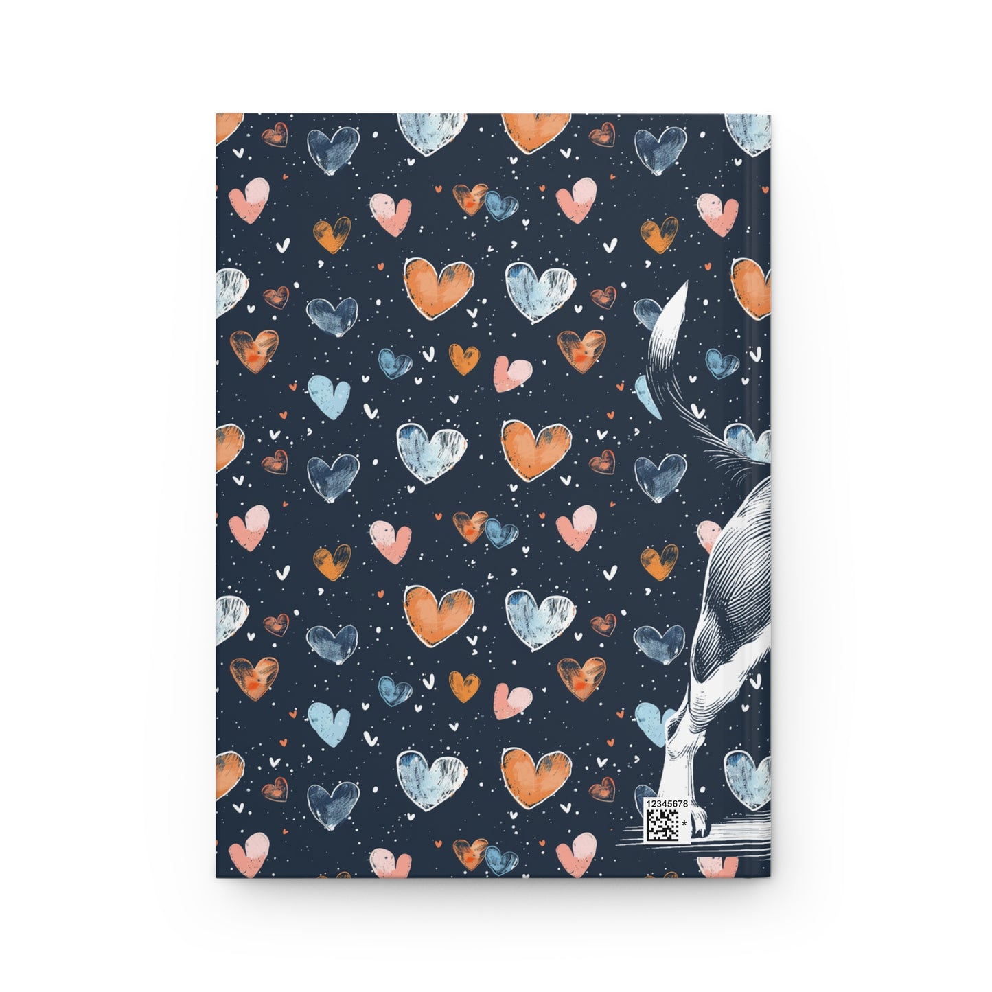 Beagle Hearts Hardcover Journal