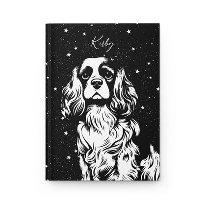 Cavalier King Charles Spaniel Starry Sky Hardcover Journal