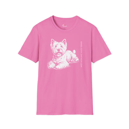 Westie Unisex Softstyle T-Shirt