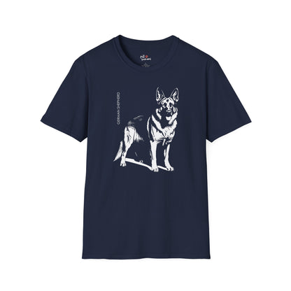 German Shepherd Unisex Softstyle T-Shirt