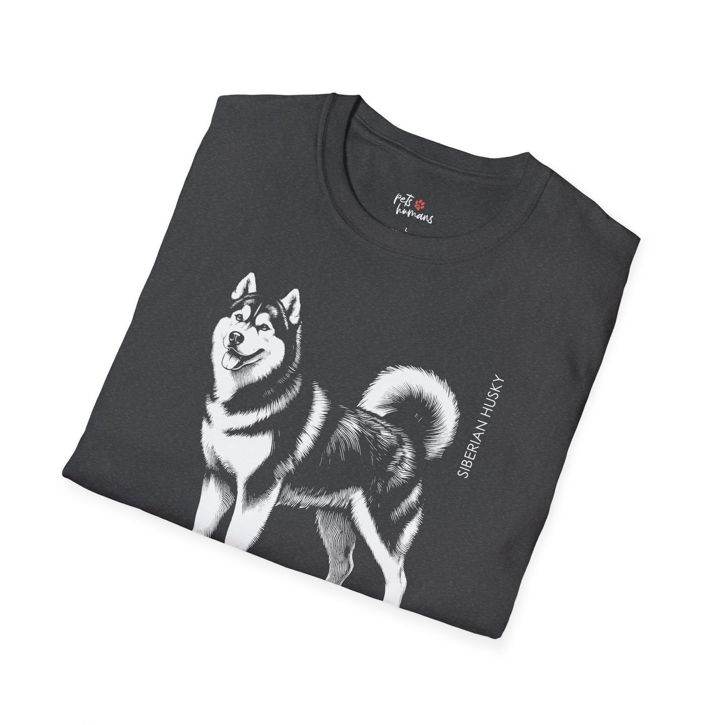 Siberian Husky Unisex Softstyle T-Shirt