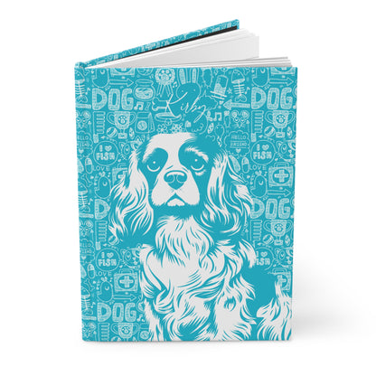 Cavalier King Charles Spaniel Doodle Hardcover Journal