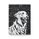 Golden Retriever Floral Hardcover Journal