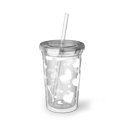 Chihuahua Heart Suave Acrylic Cup