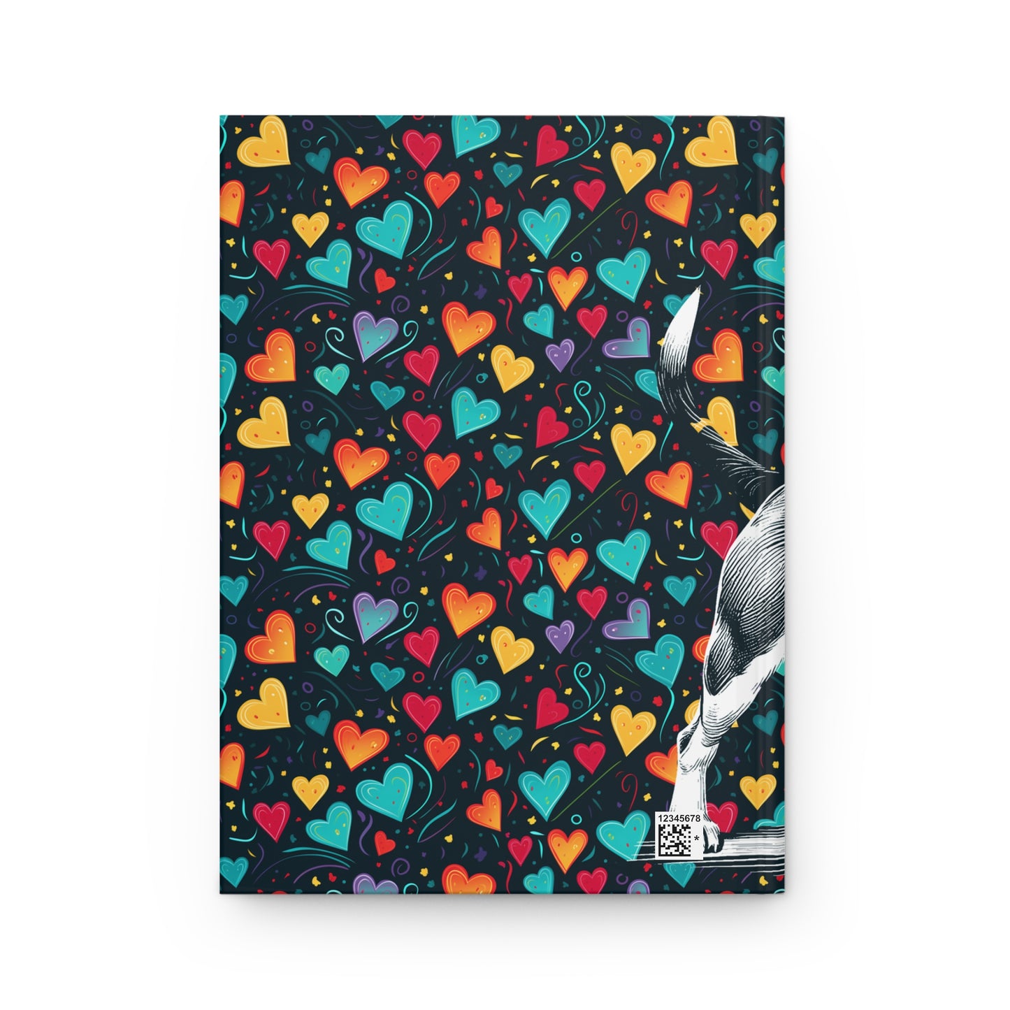Beagle Hearts Hardcover Journal