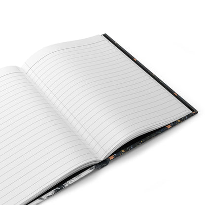 Westie Floral Hardcover Journal