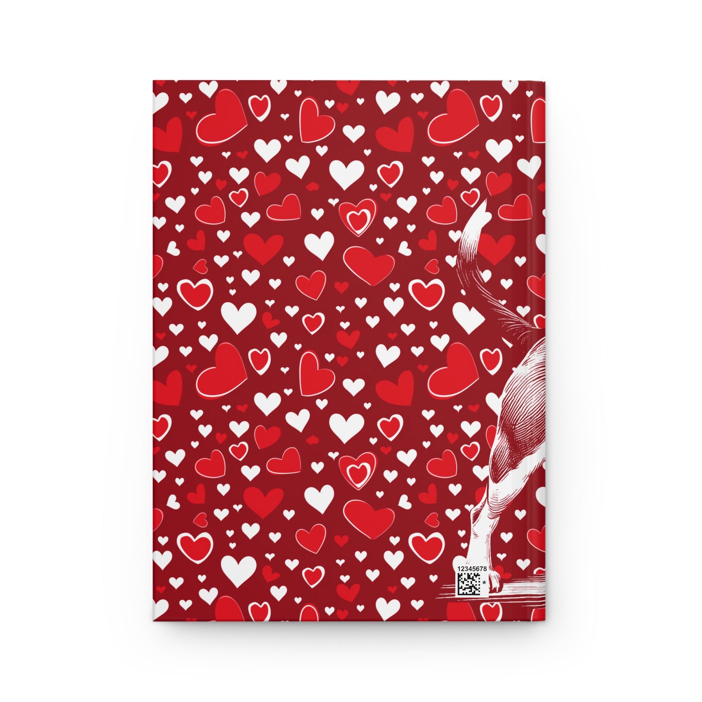 Beagle Hearts Hardcover Journal
