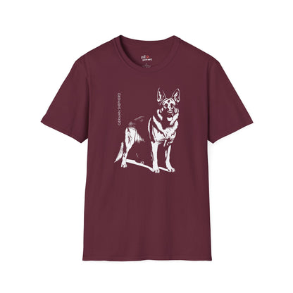 German Shepherd Unisex Softstyle T-Shirt