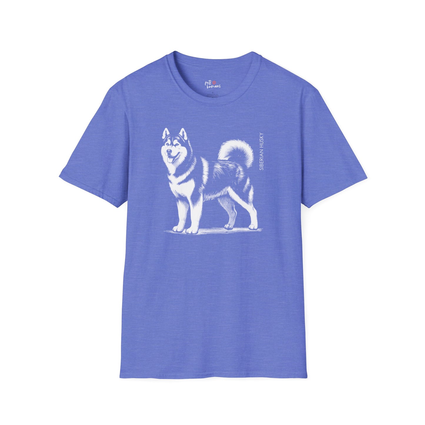 Siberian Husky Unisex Softstyle T-Shirt