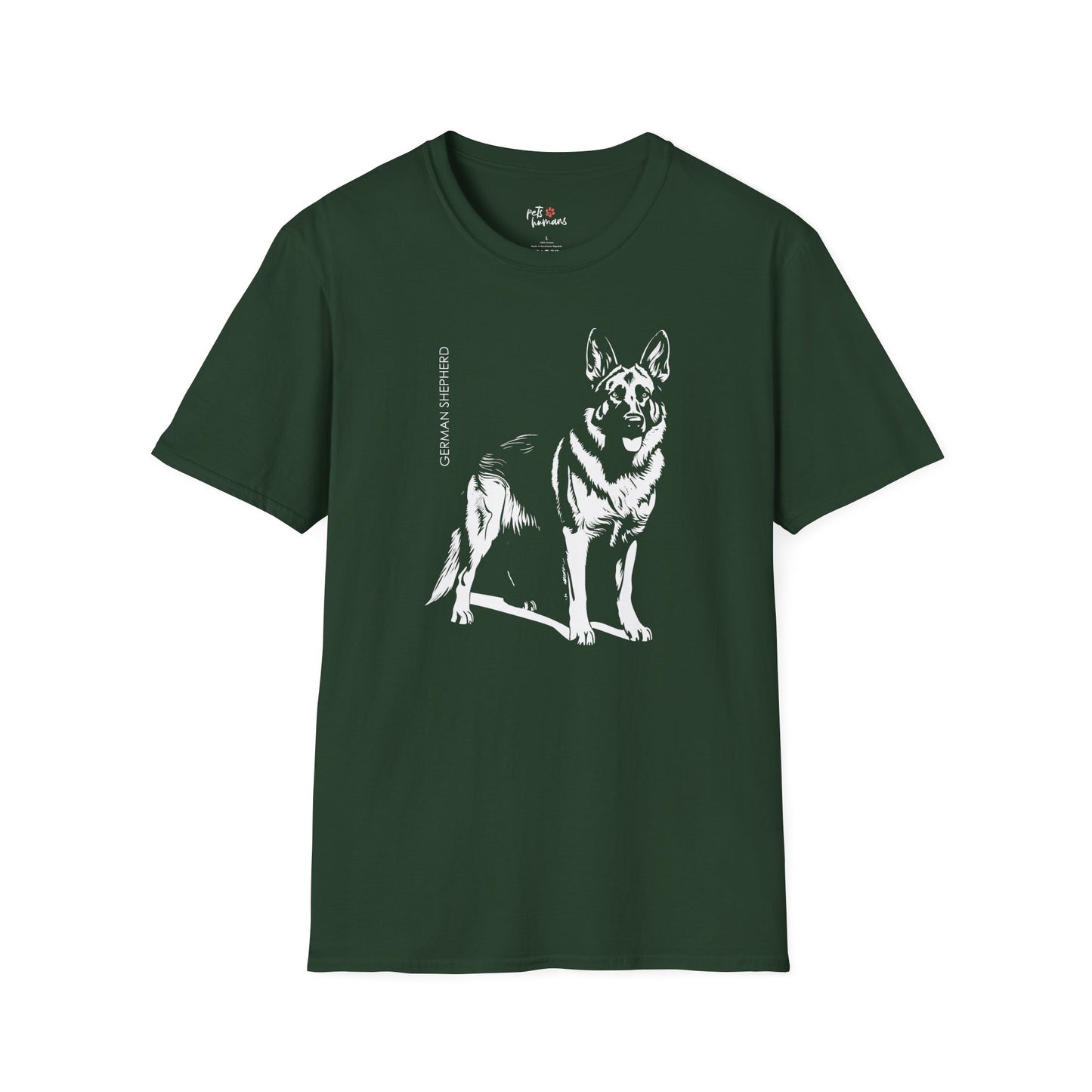 German Shepherd Unisex Softstyle T-Shirt