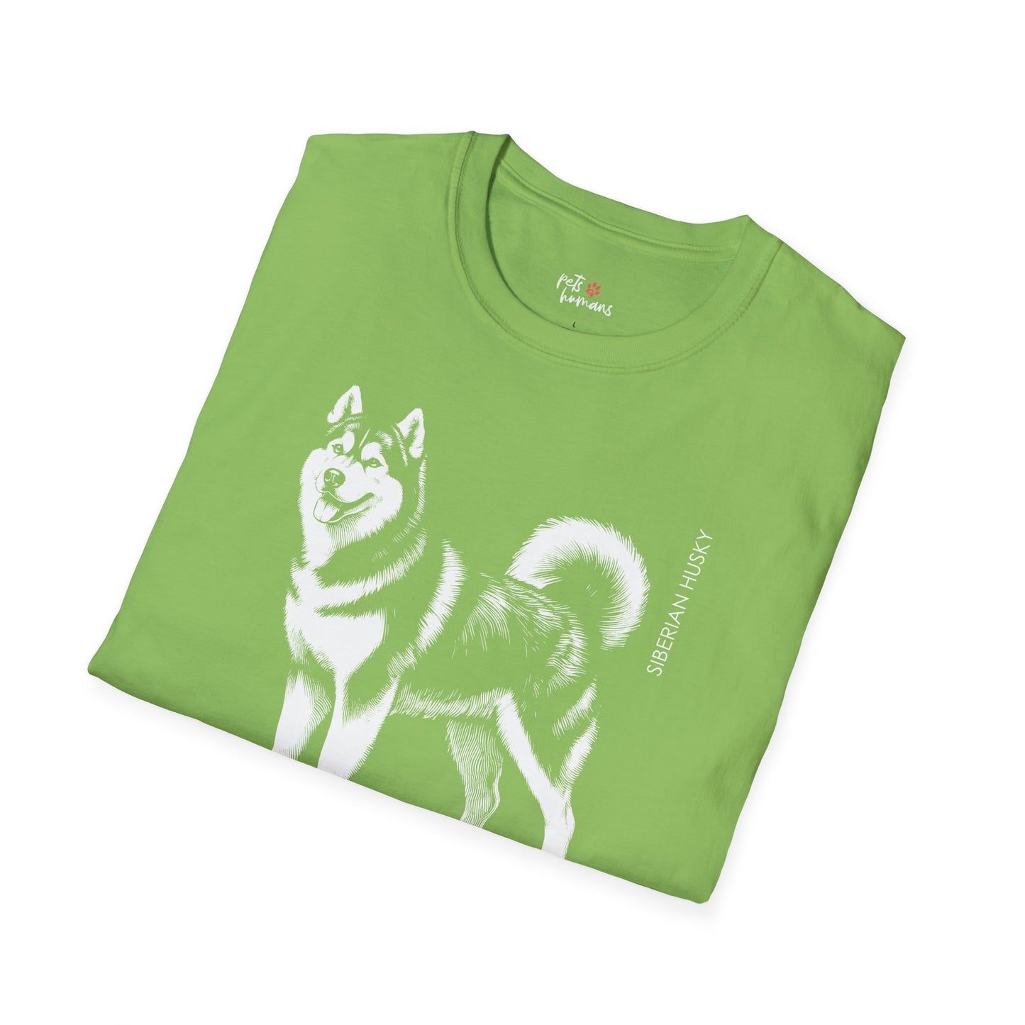 Siberian Husky Unisex Softstyle T-Shirt