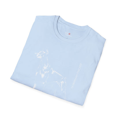 Doberman Pincher Unisex Softstyle T-Shirt