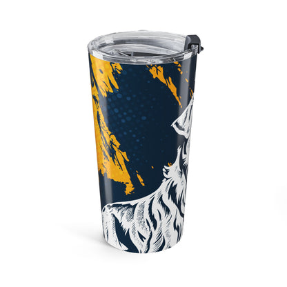 Golden Retriever Abstract Tumbler, 20oz