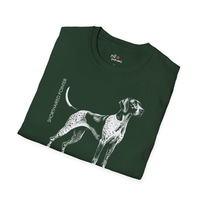 Shorthaired Pointer Unisex Softstyle T-Shirt