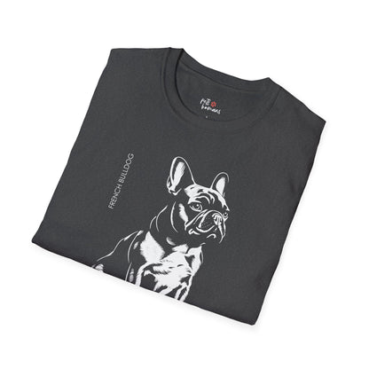 French Bulldog Unisex Softstyle T-Shirt