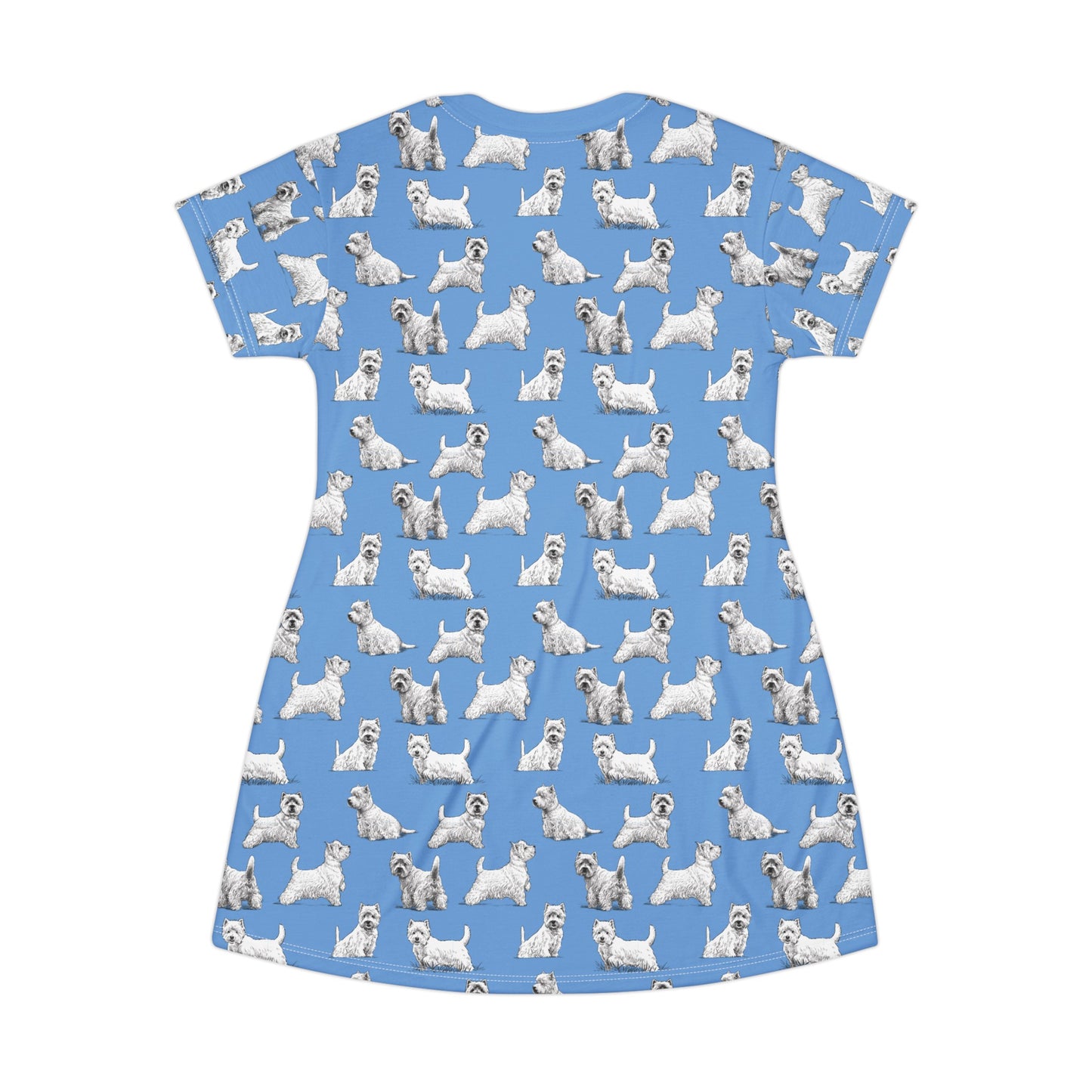 Westie T-Shirt Dress