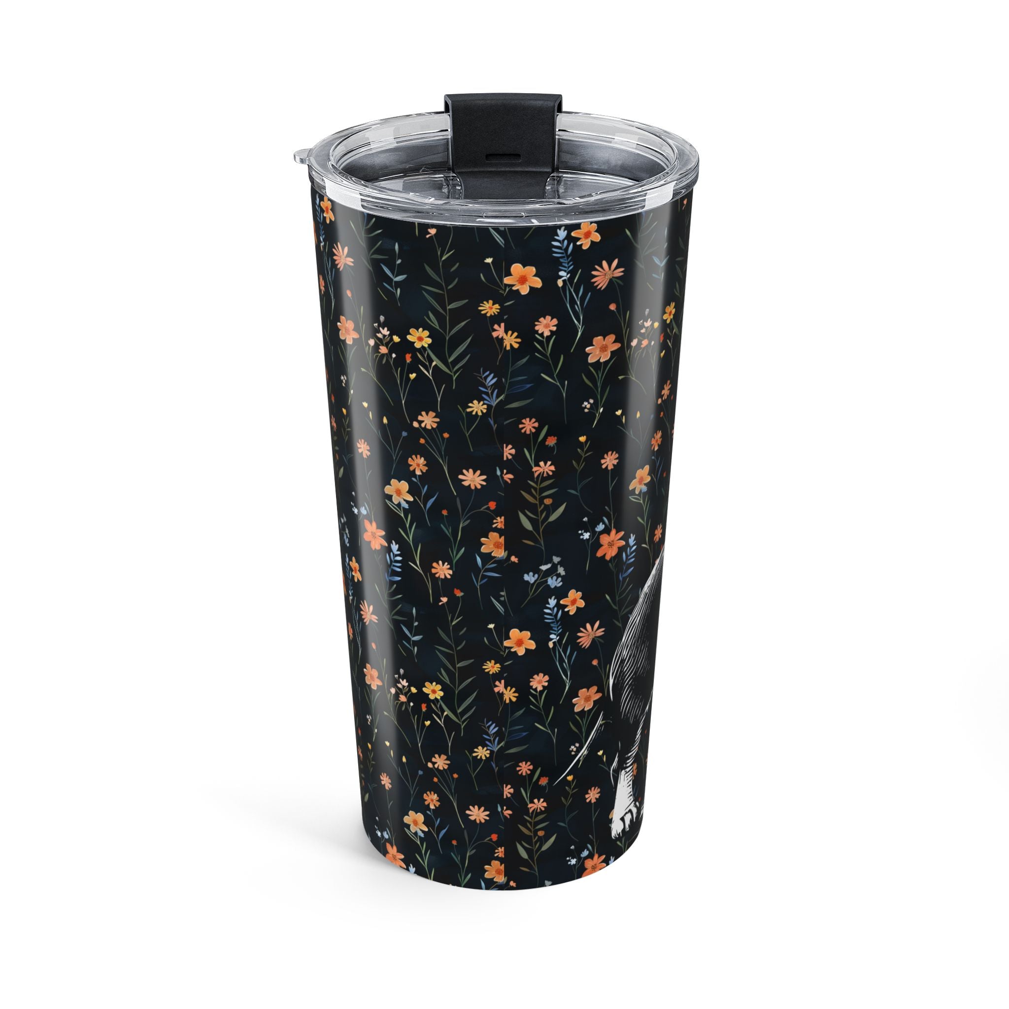 Dachshund Flowers Tumbler, 20oz