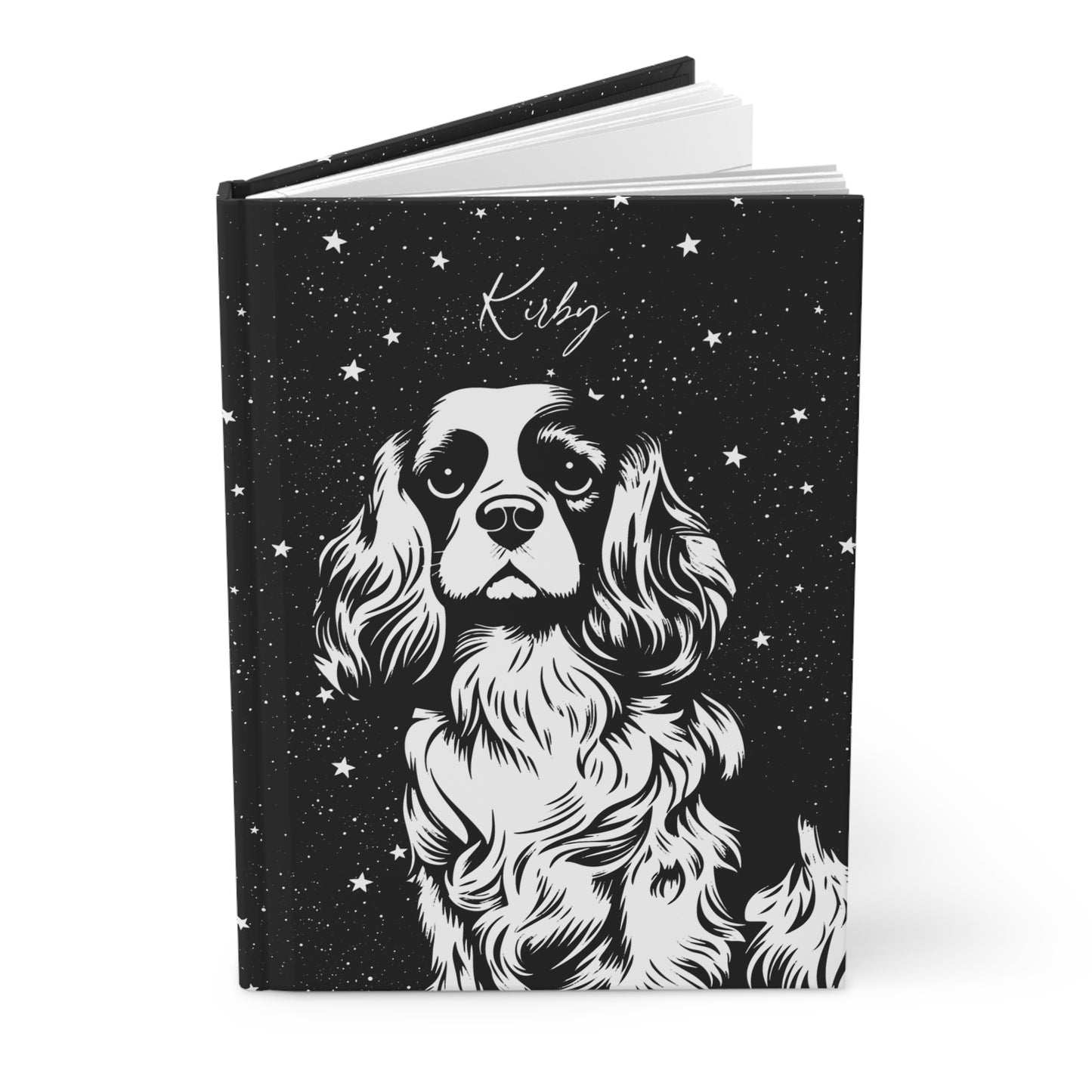 Cavalier King Charles Spaniel Starry Sky Hardcover Journal