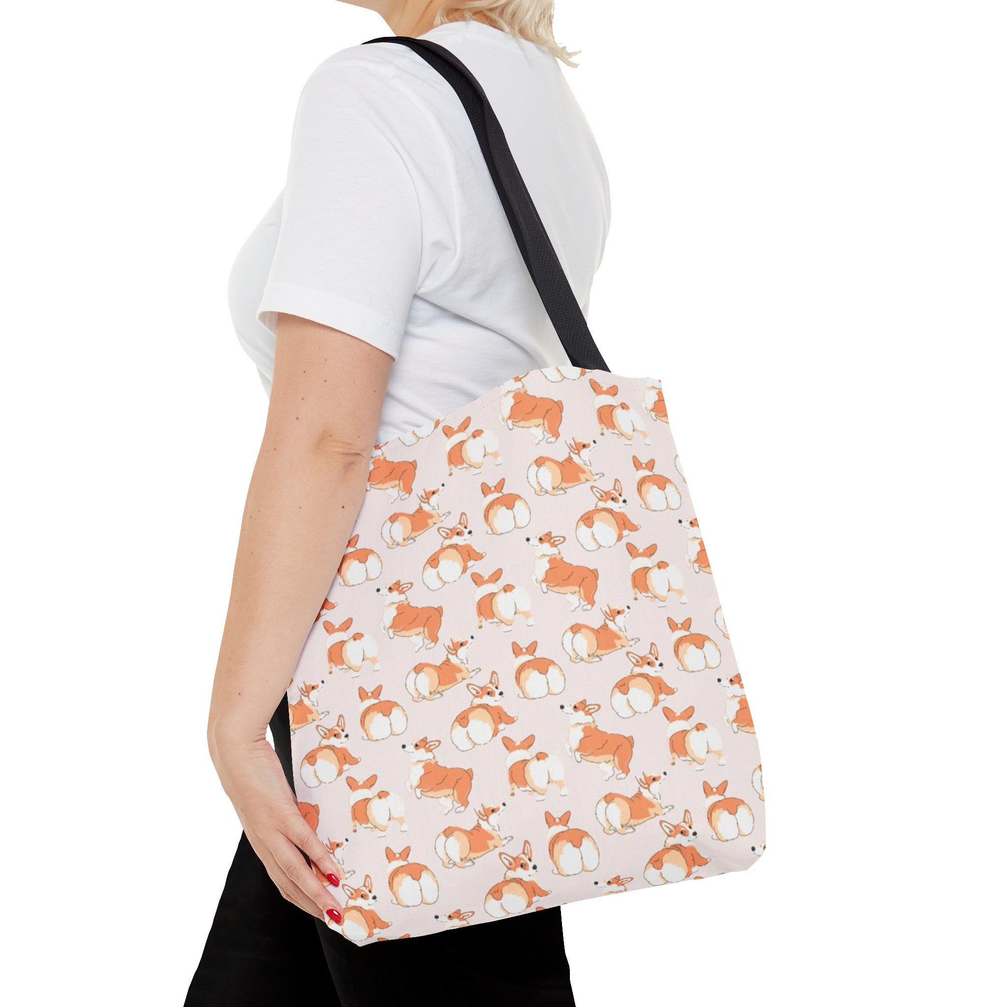 Corgi Talk To The Fluff Tote Bag