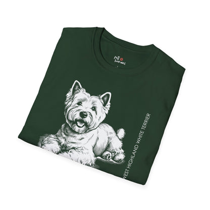 Westie Unisex Softstyle T-Shirt