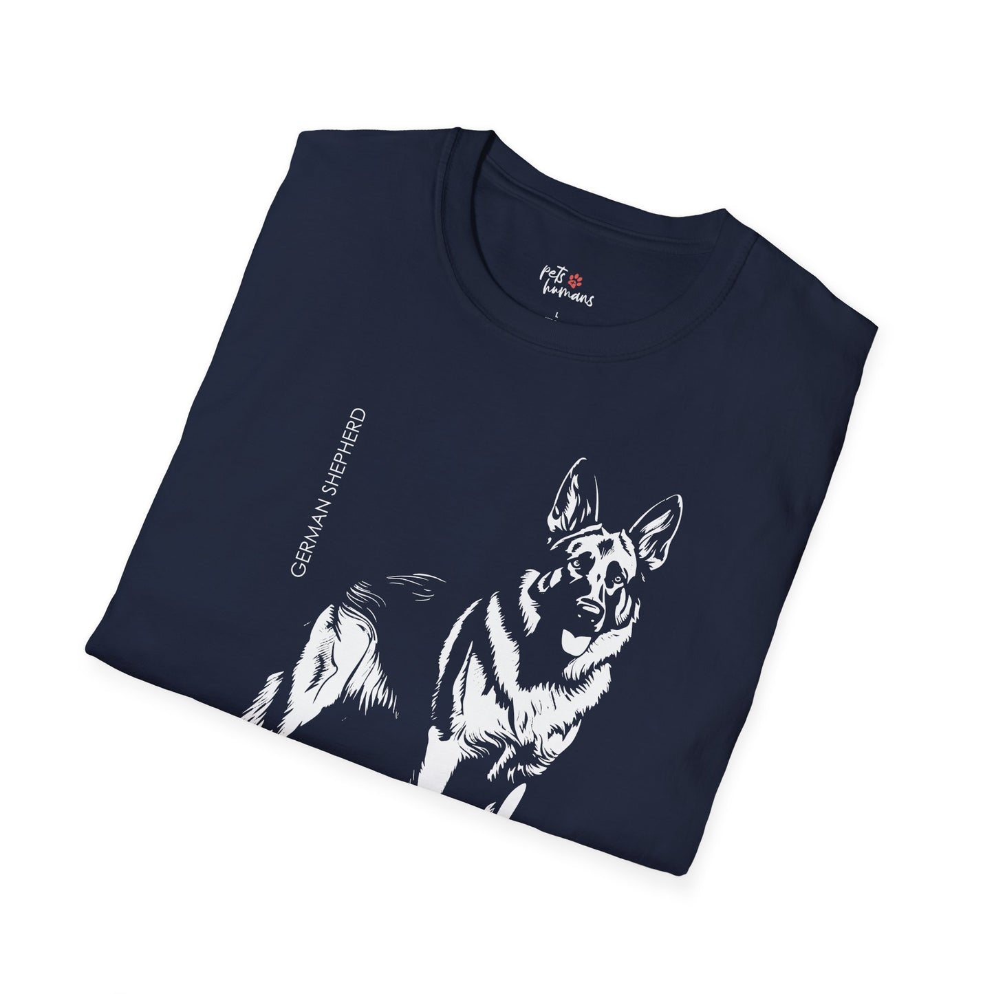 German Shepherd Unisex Softstyle T-Shirt