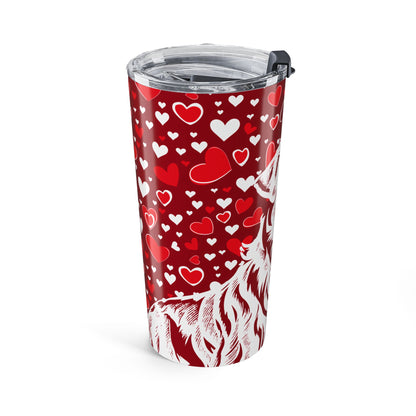 Golden Retriever Hearts Tumbler 20oz
