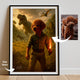 Custom Pet Portrait | Dinosaur Adventure Cinematic Pawtraits
