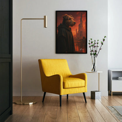 Custom Pet Portrait | Futuristic Cinematic Pawtraits